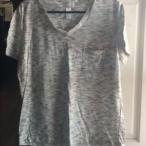 Short sleeve V-neck